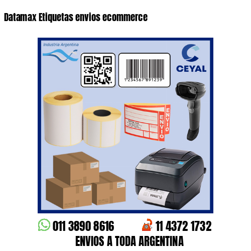 Datamax Etiquetas envios ecommerce