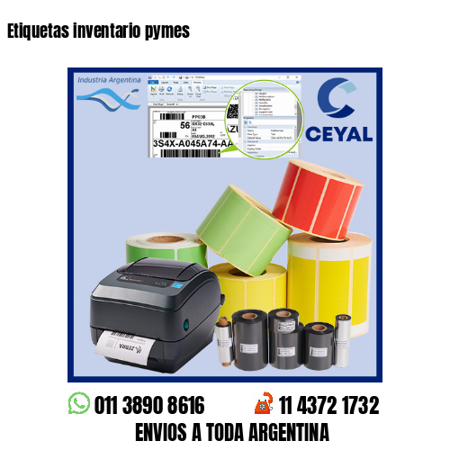 Etiquetas inventario pymes