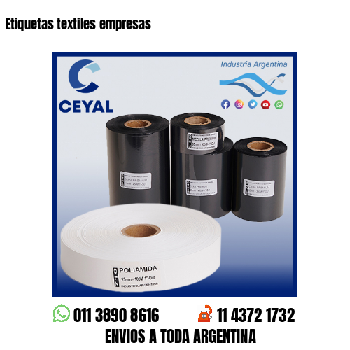 Etiquetas textiles empresas