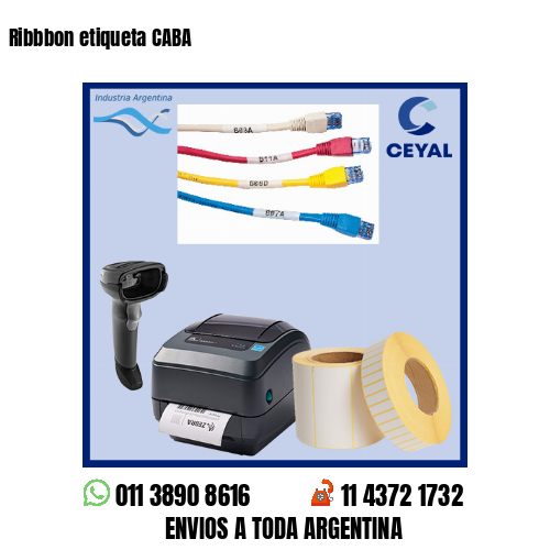 Ribbbon etiqueta CABA