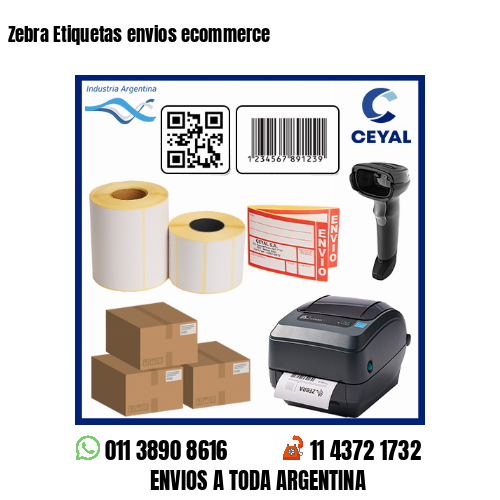 Zebra Etiquetas envios ecommerce