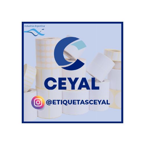 etiqueta OPP 29x20 mm caja x 50 mil