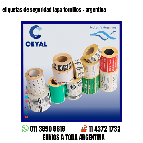 etiquetas de seguridad tapa tornillos – argentina