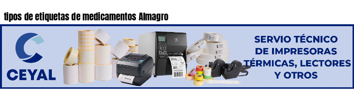 tipos de etiquetas de medicamentos Almagro
