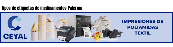 tipos de etiquetas de medicamentos Palermo