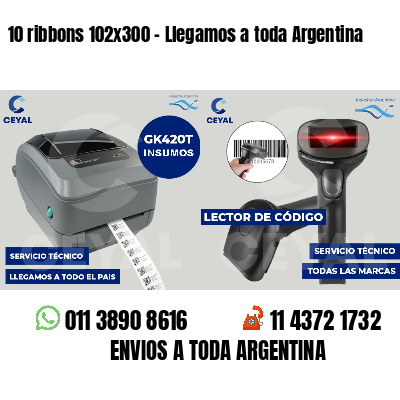 10 ribbons 102x300 - Llegamos a toda Argentina