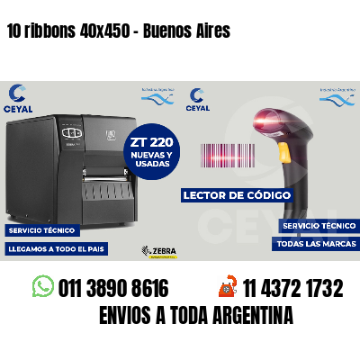 10 ribbons 40x450 - Buenos Aires