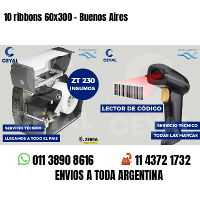 10 ribbons 60x300 - Buenos Aires