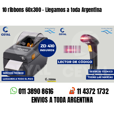 10 ribbons 60x300 - Llegamos a toda Argentina