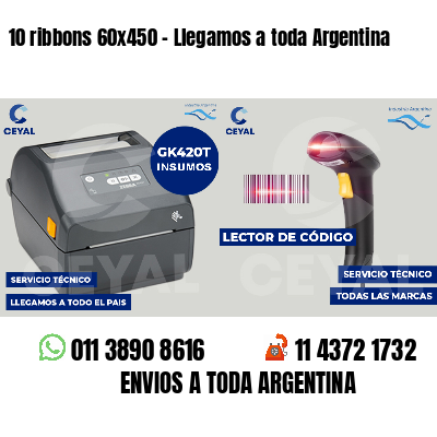 10 ribbons 60x450 - Llegamos a toda Argentina