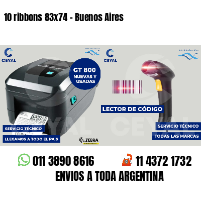 10 ribbons 83x74 - Buenos Aires