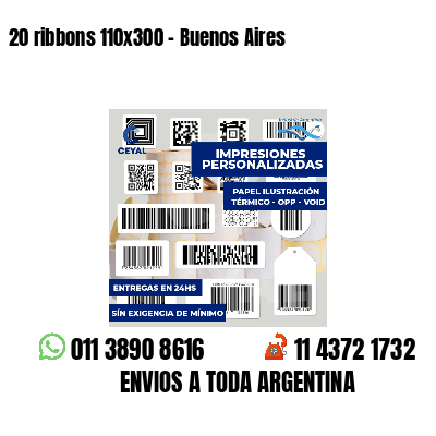 20 ribbons 110x300 - Buenos Aires
