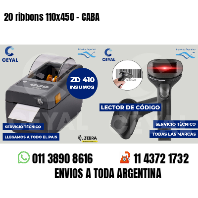 20 ribbons 110x450 - CABA