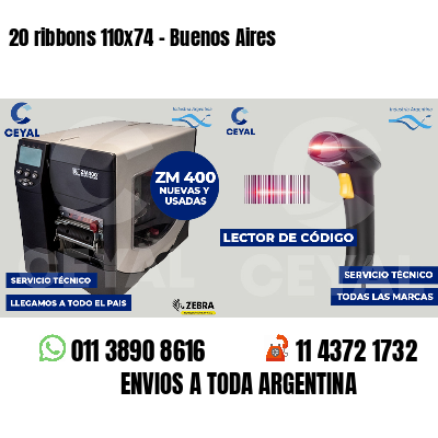 20 ribbons 110x74 - Buenos Aires