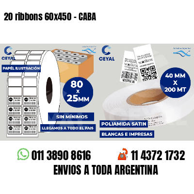 20 ribbons 60x450 - CABA