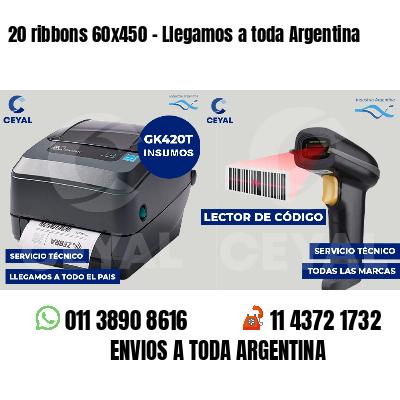 20 ribbons 60x450 - Llegamos a toda Argentina