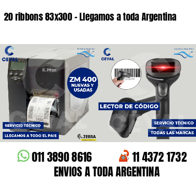20 ribbons 83x300 - Llegamos a toda Argentina