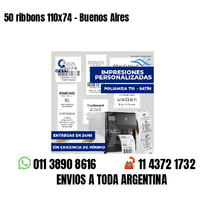 50 ribbons 110x74 - Buenos Aires