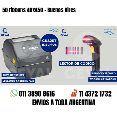 50 ribbons 40x450 - Buenos Aires
