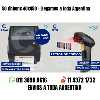 50 ribbons 40x450 - Llegamos a toda Argentina