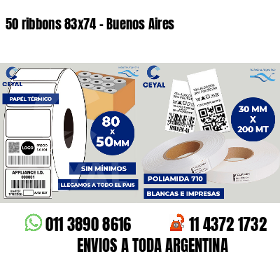 50 ribbons 83x74 - Buenos Aires