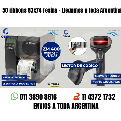 50 ribbons 83x74 resina - Llegamos a toda Argentina