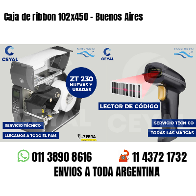 Caja de ribbon 102x450 - Buenos Aires