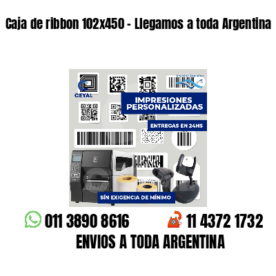 Caja de ribbon 102x450 - Llegamos a toda Argentina