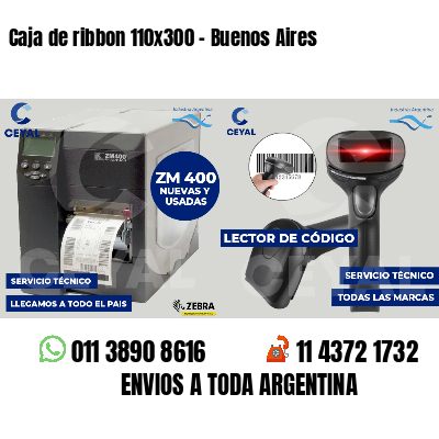 Caja de ribbon 110x300 - Buenos Aires