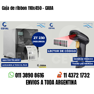 Caja de ribbon 110x450 - CABA