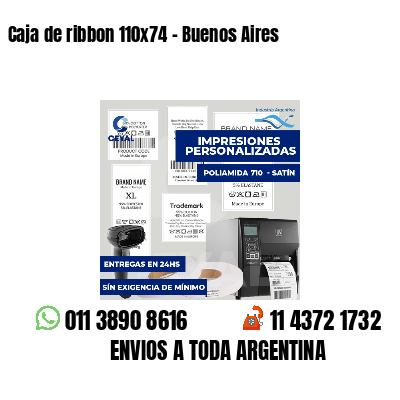 Caja de ribbon 110x74 - Buenos Aires