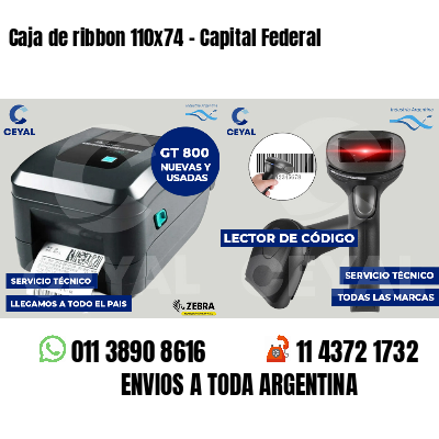 Caja de ribbon 110x74 - Capital Federal