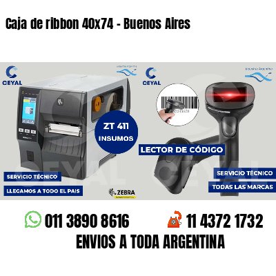 Caja de ribbon 40x74 - Buenos Aires