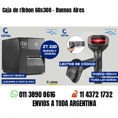 Caja de ribbon 60x300 - Buenos Aires
