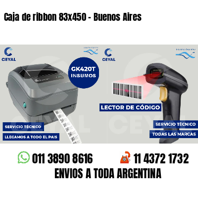 Caja de ribbon 83x450 - Buenos Aires