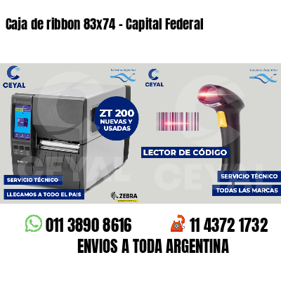Caja de ribbon 83x74 - Capital Federal