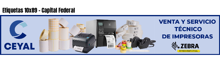 Etiquetas 10x89 - Capital Federal