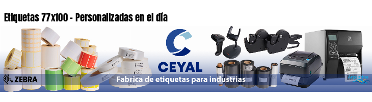 Etiquetas 77x100 - Personalizadas en el día