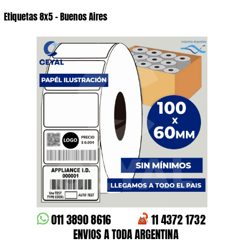 Etiquetas 8×5 – Buenos Aires