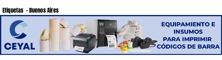 Etiquetas - Buenos Aires