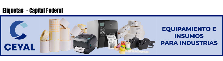 Etiquetas  - Capital Federal