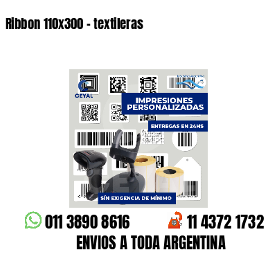 Ribbon 110x300 - textileras