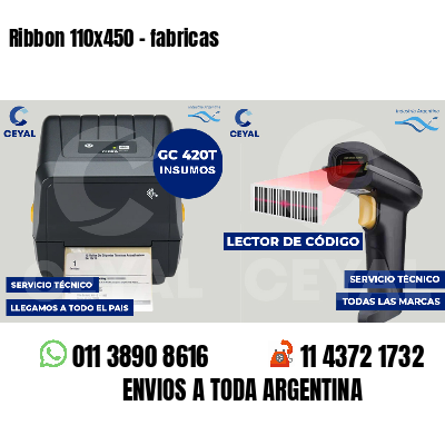 Ribbon 110x450 - fabricas
