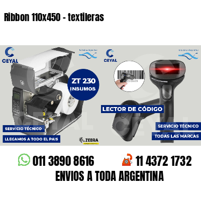 Ribbon 110x450 - textileras