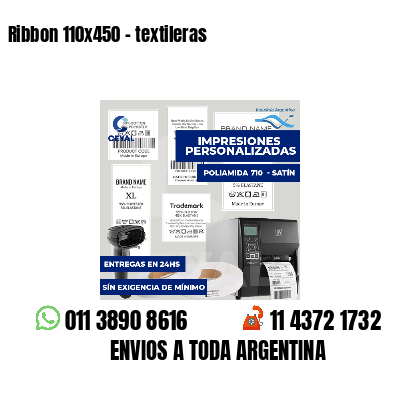 Ribbon 110x450 - textileras