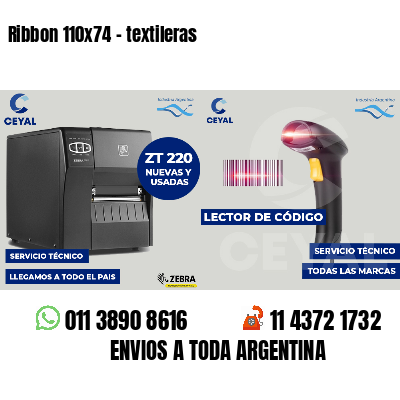 Ribbon 110x74 - textileras