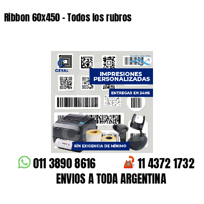 Ribbon 60x450 - Todos los rubros