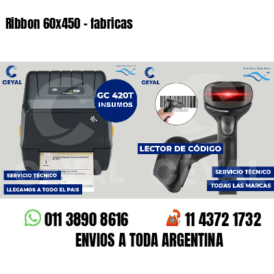 Ribbon 60x450 - fabricas