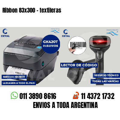 Ribbon 83x300 - textileras