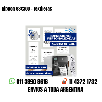 Ribbon 83x300 - textileras